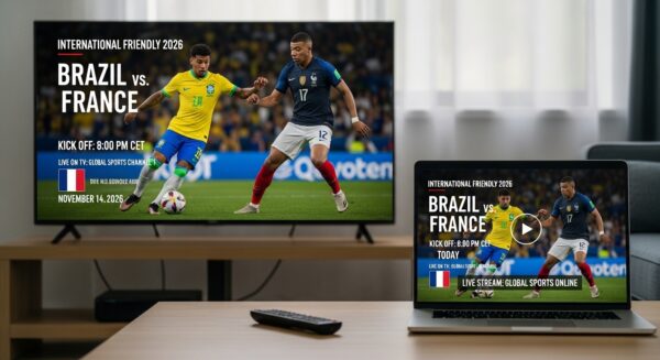 Amistoso Internacional 2026: Que Horas é o Jogo do Brasil Hoje Contra a França e Onde Assistir ao Vivo na TV e Internet
