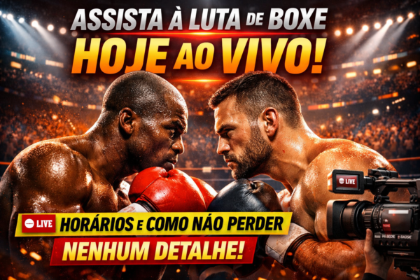 Assista à Luta de Boxe Hoje ao Vivo: Horários e Como Não Perder nenhum Detalhe