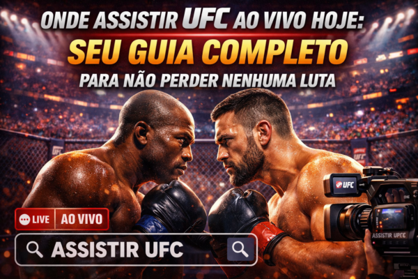 Onde Assistir UFC ao Vivo Hoje: Seu Guia Completo para Não Perder Nenhum Luta