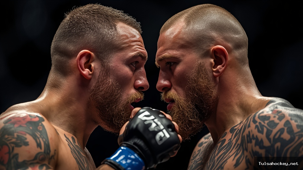 Imagem ilustrativa para: Ilia Topuria vs Justin Gaethje: Unificação do Cinturão Peso-Leve no UFC