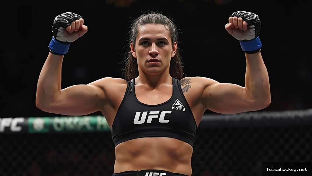 Imagem ilustrativa para: Mackenzie Dern no Topo do Mundo: A Nova Campeã Peso-Palha do UFC